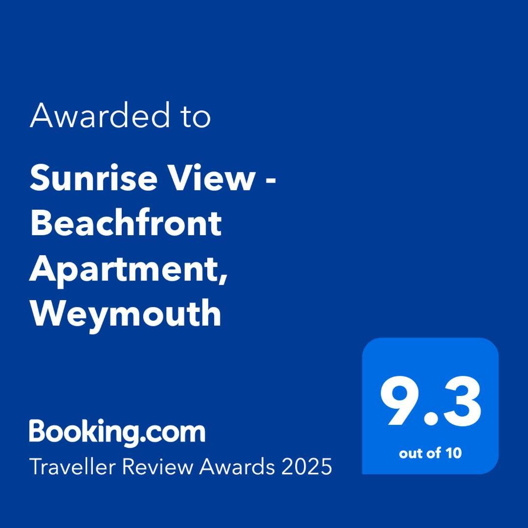 Sunrise View - Beachfront Apartment, Weymouth Exterior photo